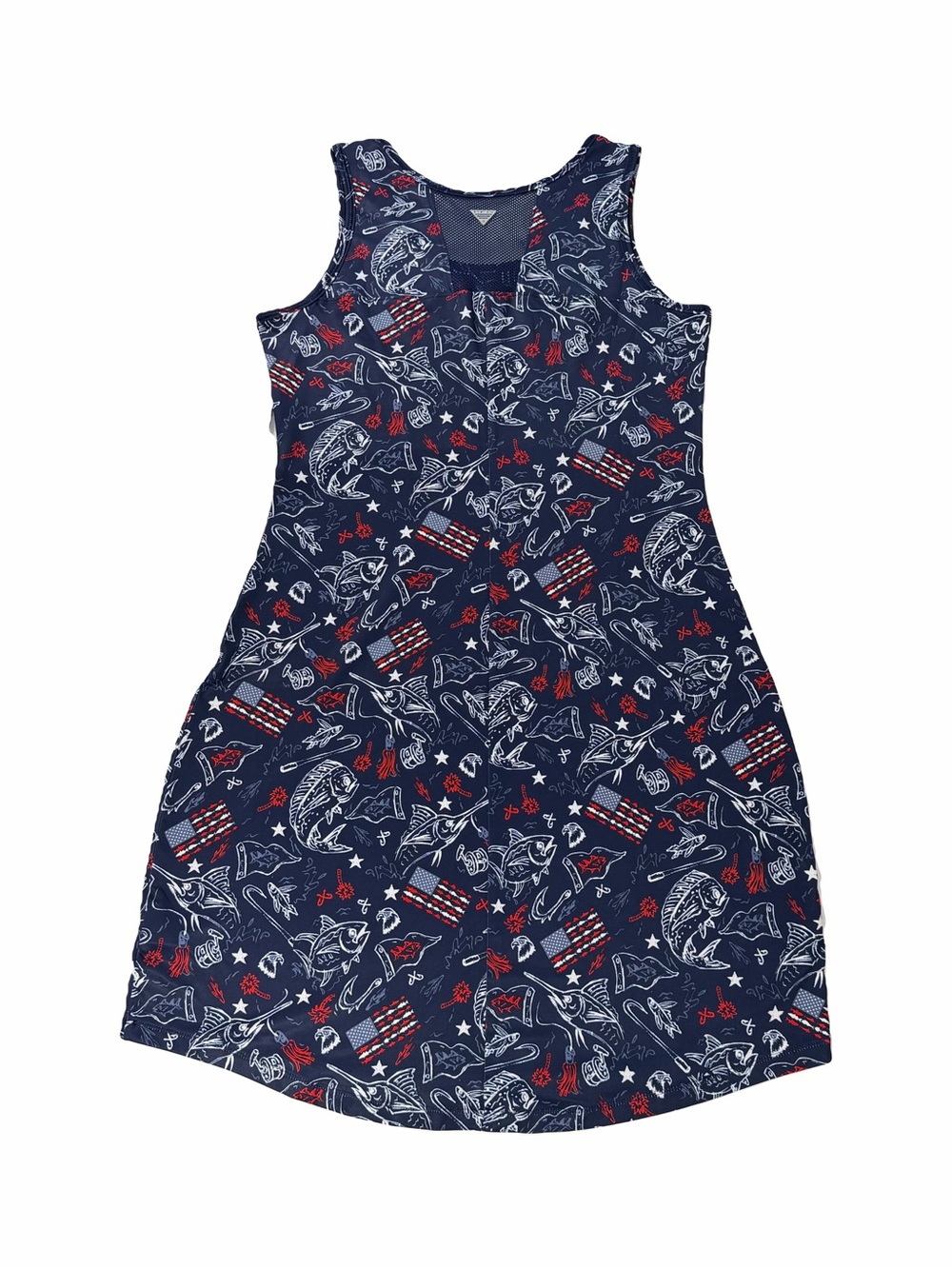 NWT Columbia Midway Bay Americana PFG Freezer III Dress Size M - Picture 4 of 12